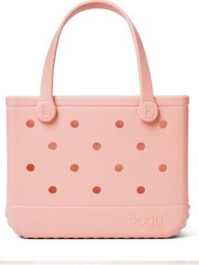 NWT Pink Peach Bogg Tote Bag 9x11x4